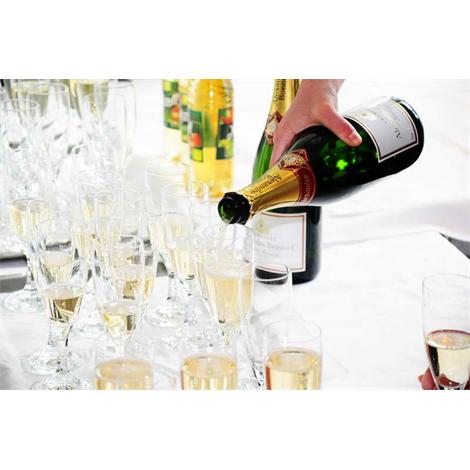 Bebida, servir botella de champagne