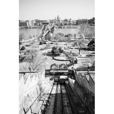 Budapest en blanco y negro