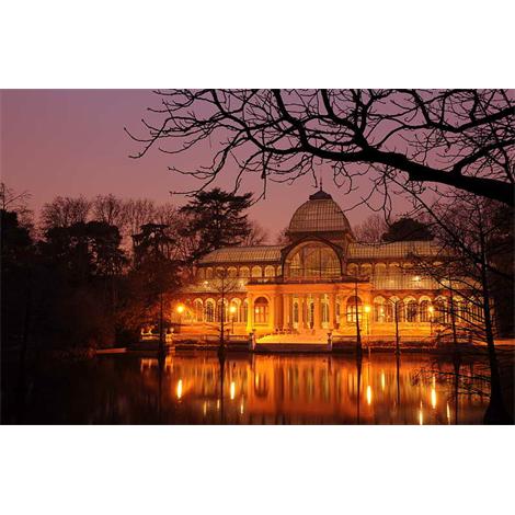 Madrid invierno en el Palacio de Cristal