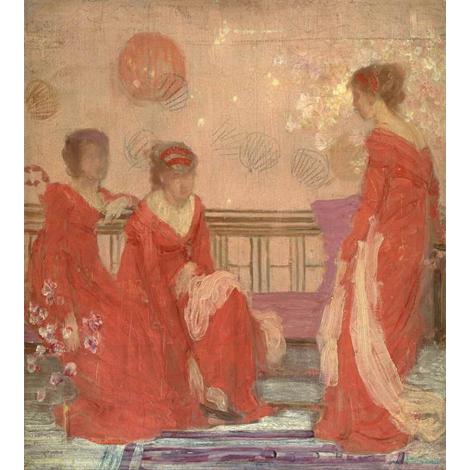 Harmony in Flesh Colour and Red 