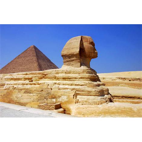 Esfinge de Giza y pirámide Egipto