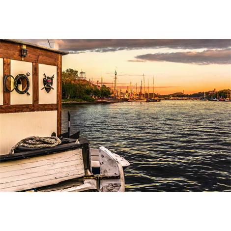 Estocolmo desde el barco pirata