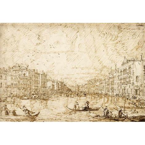 El Canal Grande en Venecia