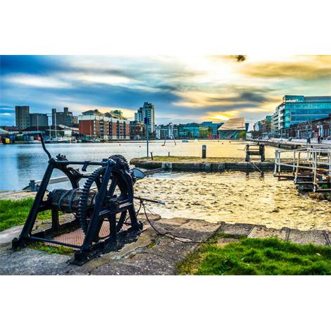 Puesta de sol en el Gran Canal