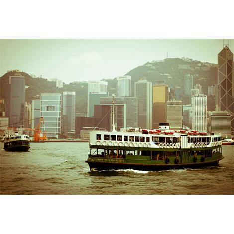 Ferry en Hong Kong