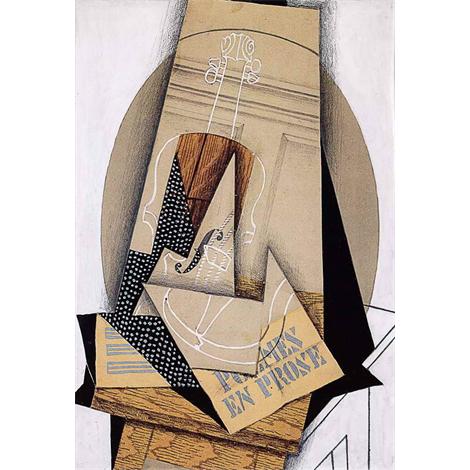 Composición con violín