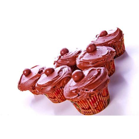 Alimento, deliciosos pasteles de crema de chocolate