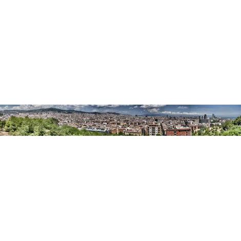 Barcelona vista panorámica desde Montjuic
