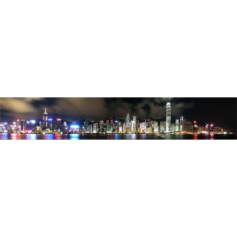 Panorámica de Hong Kong de noche