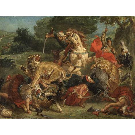 La Chasse aux lions