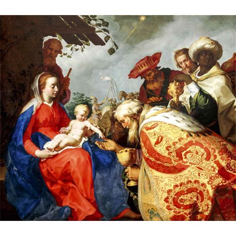 La adoración de los Reyes Magos