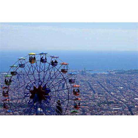 Barcelona vista desde el Tibidabo