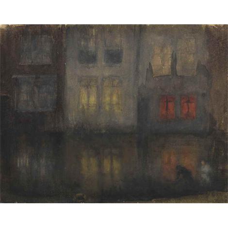 Nocturna - Negro y Rojo -Back Canal , Holanda