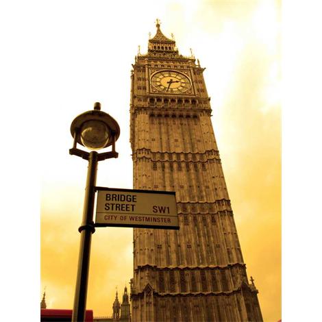 Londres Big Ben calle del puente