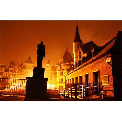 Amberes en blanco y negro