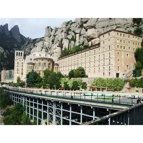 Cataluña Abadía de Montserrat