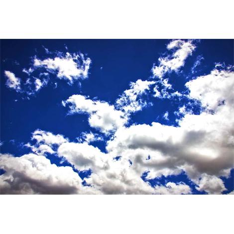 Contraste de cielo nublado