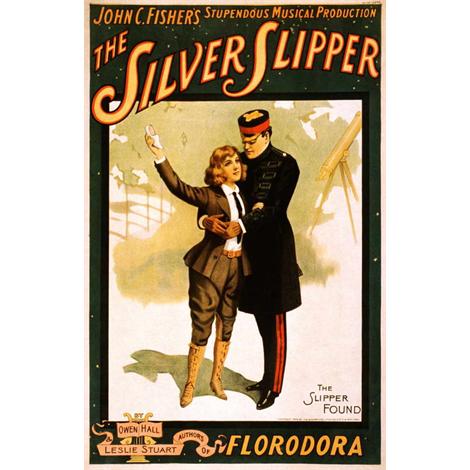 La zapatilla de plata