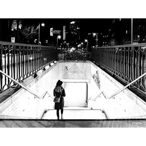 Entrada al metro de Berlín