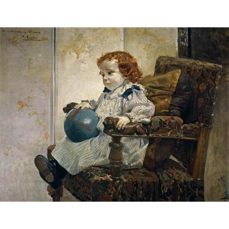 El niño Jaime García Banús 