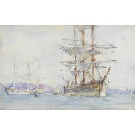 Amarre a la espera de la carga en Falmouth