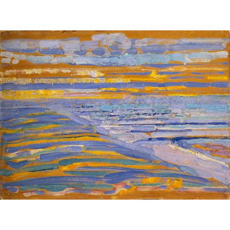 Vista desde las Dunas con en la playa Piers