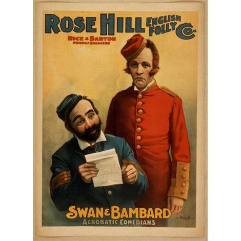 Rose Hill,  Swan y Bambard: los comediantes acróbatas