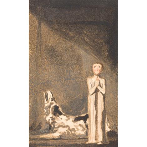 El primer libro de Urizen, la placa 24 (Bentley 26)