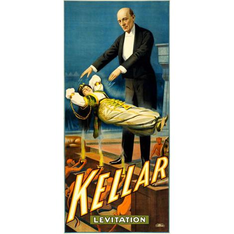 Kellar , levitación 2