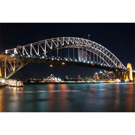 Puente de Sídney de noche