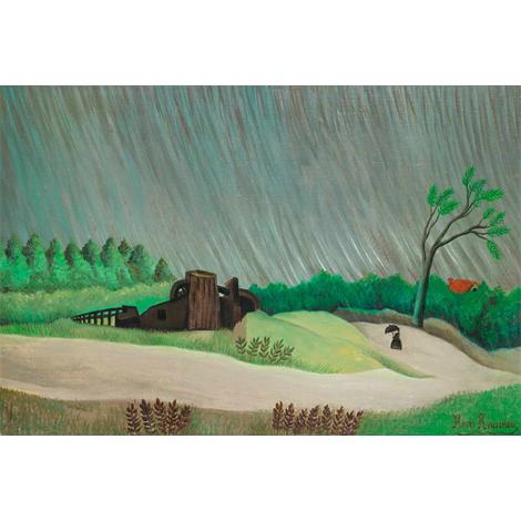 Una mañana lluviosa