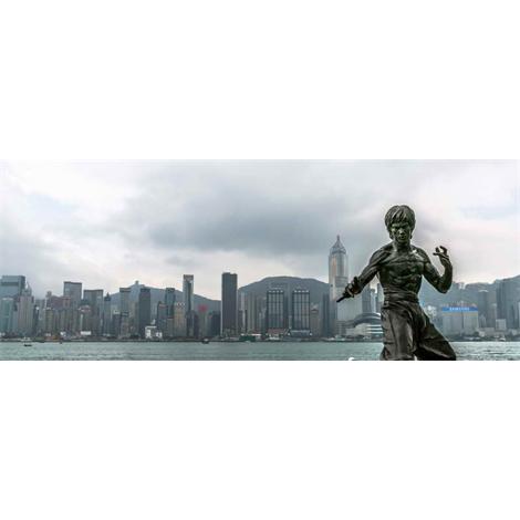 Estatua de Bruce Lee en Hong Kong