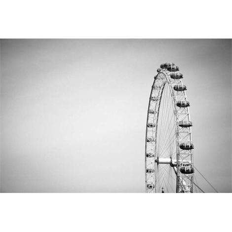 Ojo de Londres blanco y negro