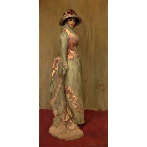 Armonía en rosa y gris señora Meux