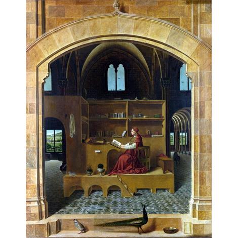 San Jerónimo en su estudio