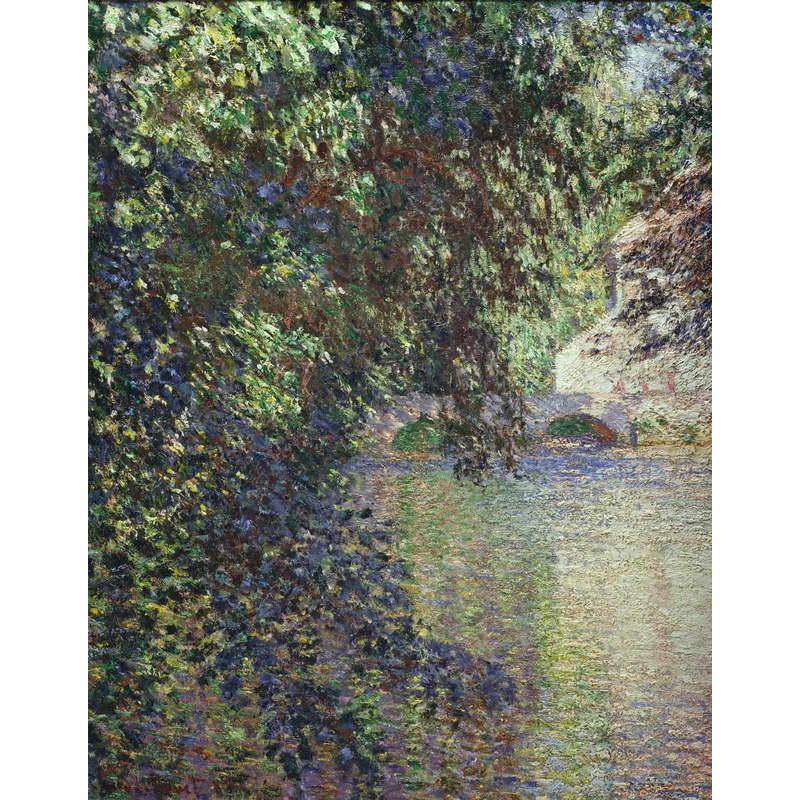 Obra de Arte - Molino de agua en Limetz , 1888 - Oscar-Claude Monet