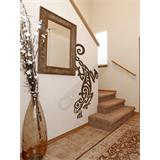 Vinilo decorativo tattoo lagarto tribal 013