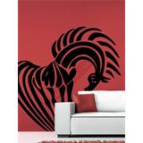 Vinilo decorativo caballo tribal 001