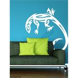 Vinilo decorativo tattoo lagarto tribal 008