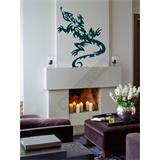 Vinilo decorativo tattoo lagarto tribal 004 